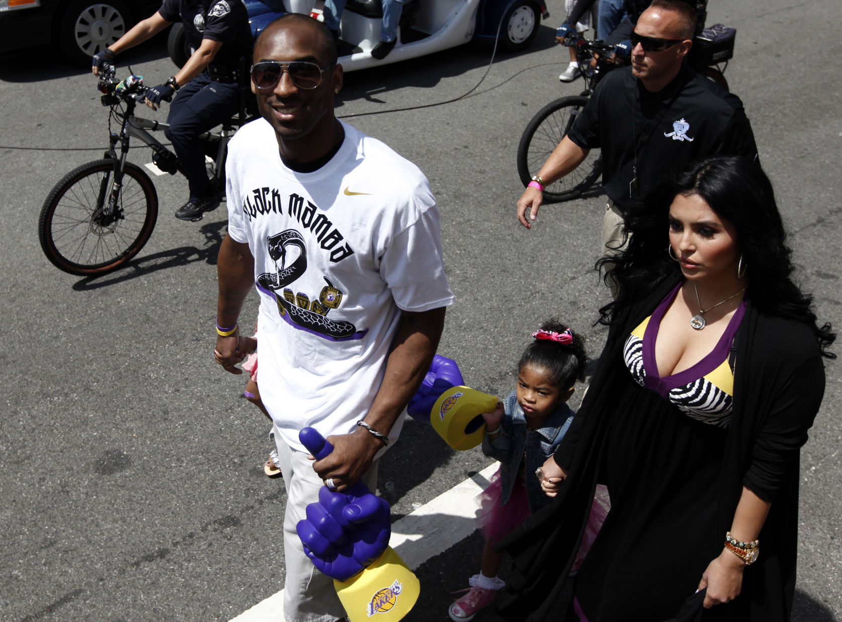 Kobe Bryant, Gianna Bryant, Vanessa Bryant